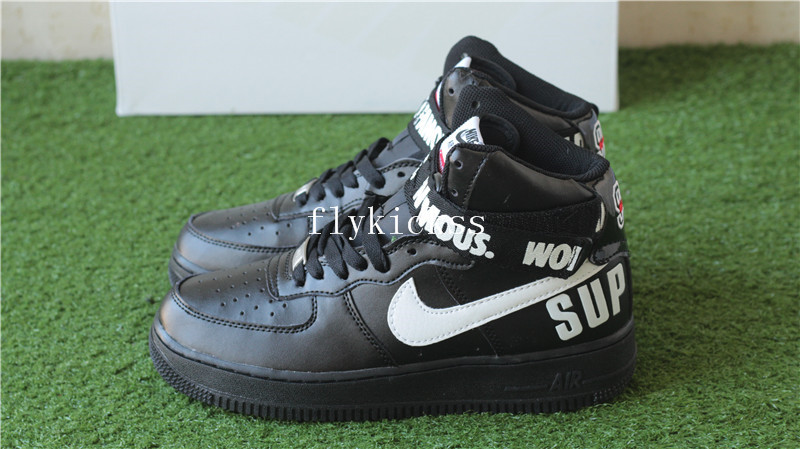 Nike Air Force 1 High Supreme SP Black White